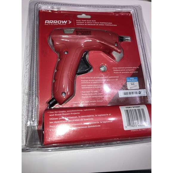 Arrow Fastener Glue Gun Dual Temp Light Weight Drip Resistant Precision Tip - Picture 9 of 12
